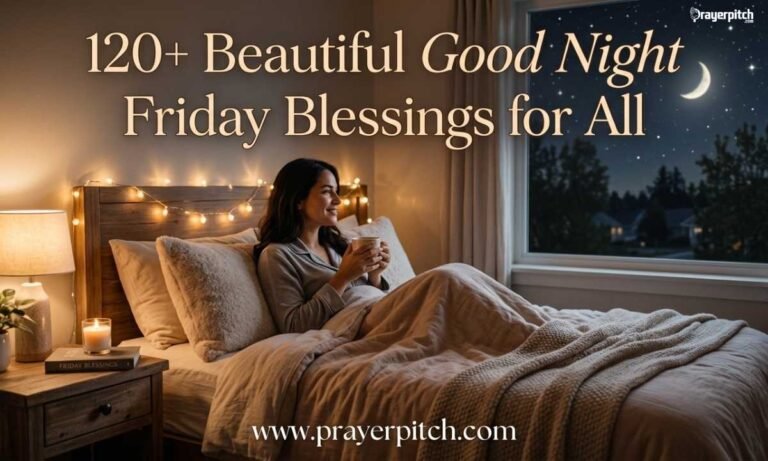 120+ Beautiful Good Night Friday Blessings for All