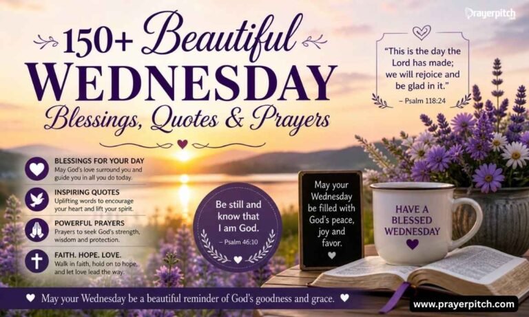 150+ Beautiful Wednesday Blessings, Quotes & Prayers
