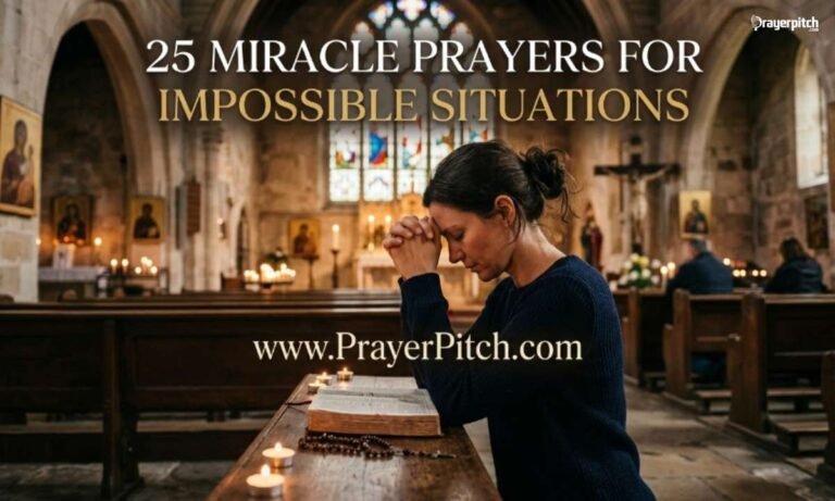 25 Miracle Prayers for Impossible Situations