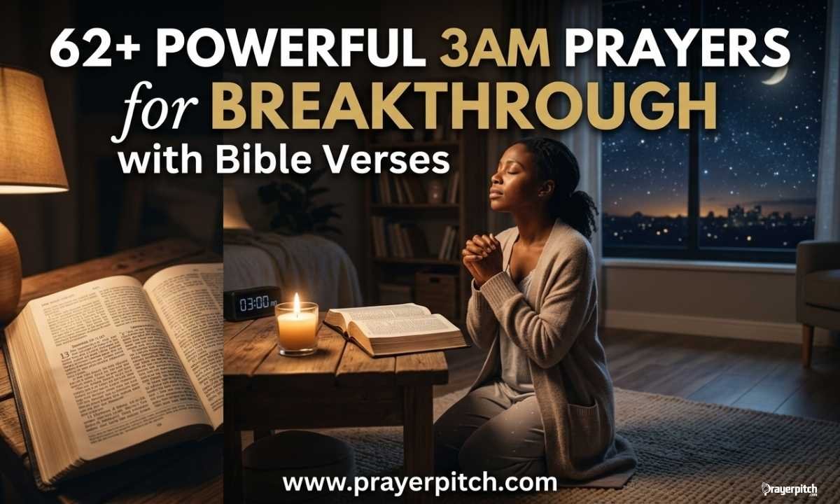 62 Powerful 3am Prayers for Breakthrough With Bible Verses