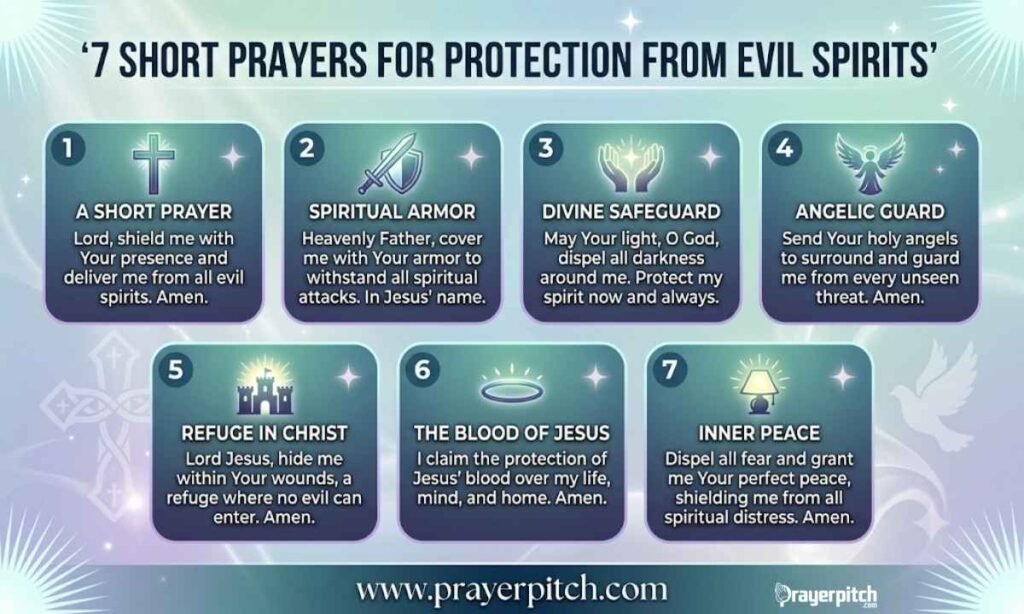 7 Short Prayers for Protection from Evil Spirits