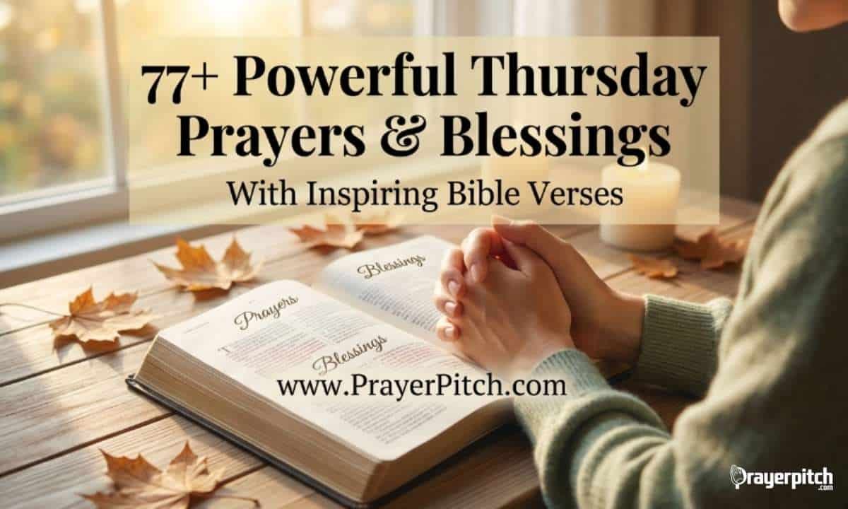 77 Powerful Thursday Prayers and Blessings with Bible Verses