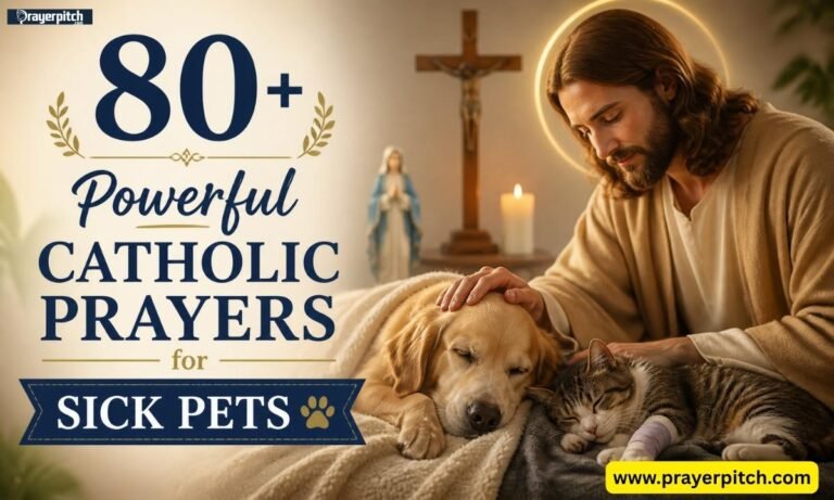 80+ Powerful Catholic Prayers for Sick Pets
