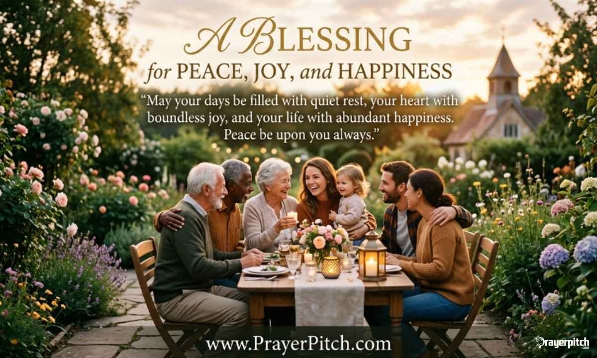 A Blessing for Peace, Joy, and Happiness