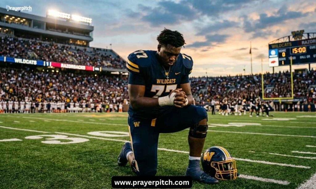 Athlete's Prayer for Football