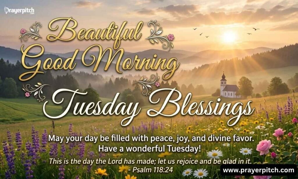Beautiful Good Morning Tuesday Blessings