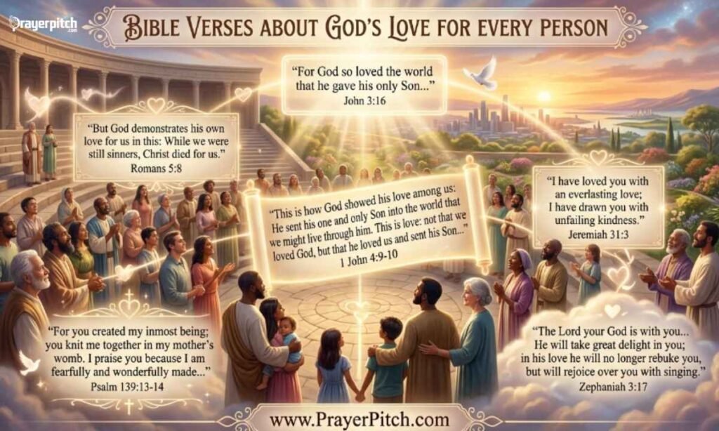 Bible Verses About God's Love for Every Person