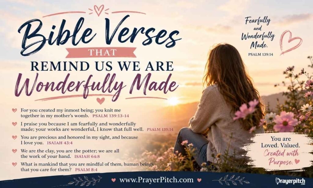 Bible Verses That Remind Us We Are Wonderfully Made
