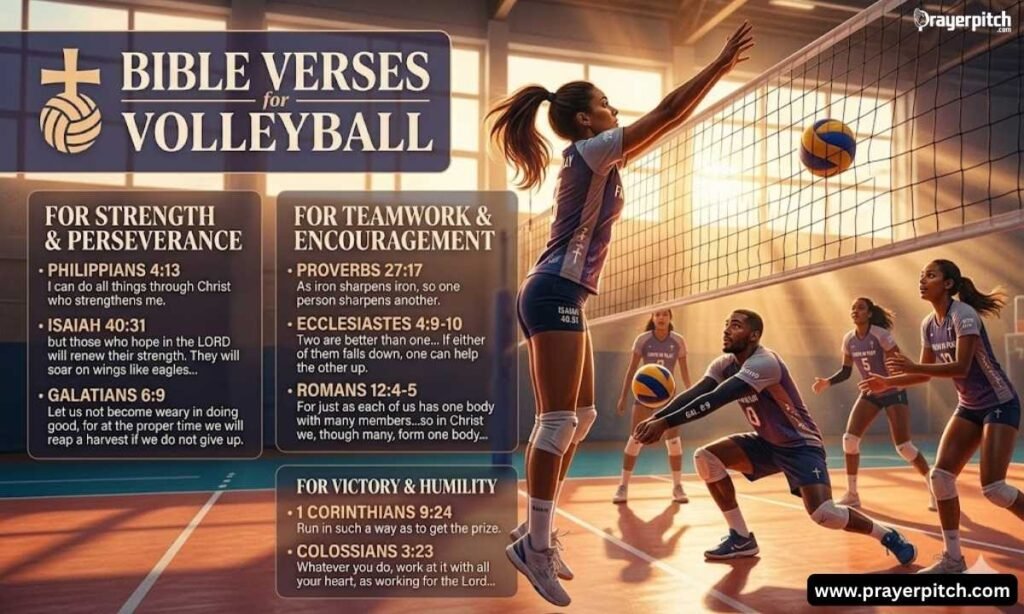 Bible Verses for Volleyball