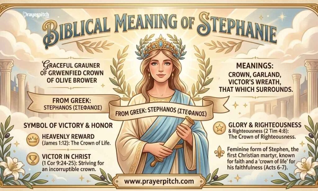 Biblical Meaning of Stephanie