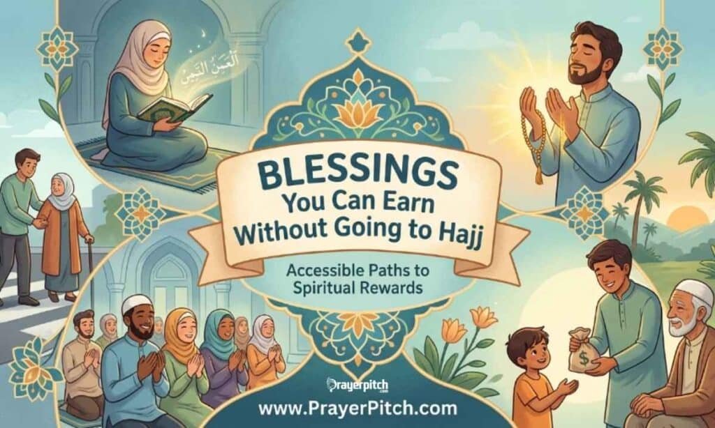 Blessings You Can Earn Without Going to Hajj