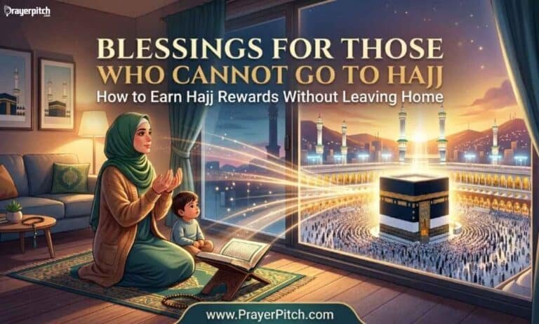 Blessings for Those Who Cannot Go to Hajj How to Earn Hajj Rewards Without Leaving Home
