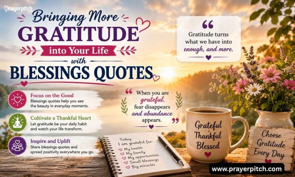 Bringing More Gratitude into Your Life with Blessings Quotes
