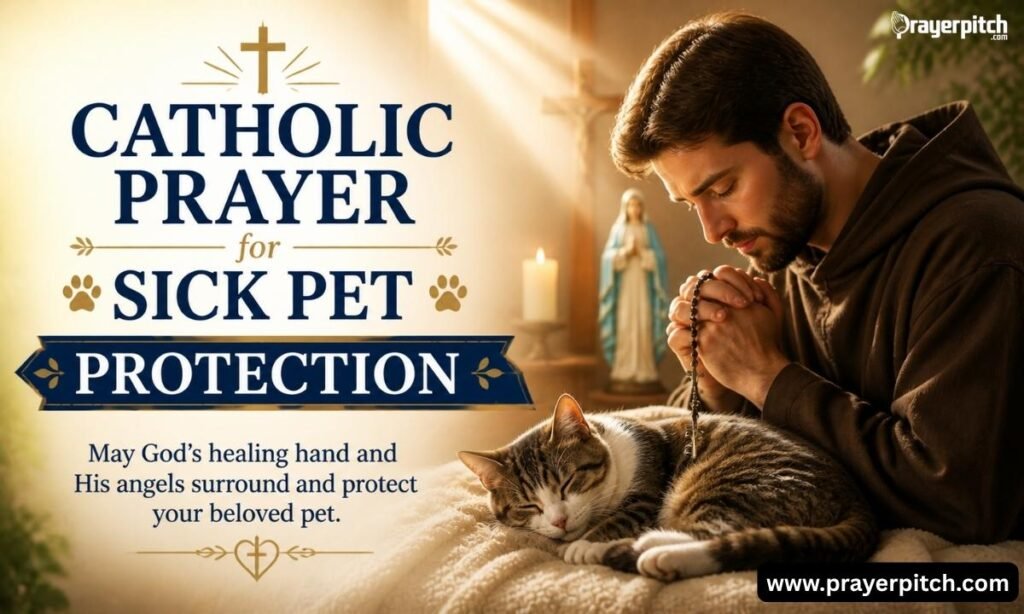 Catholic Prayer for Sick Pet Protection