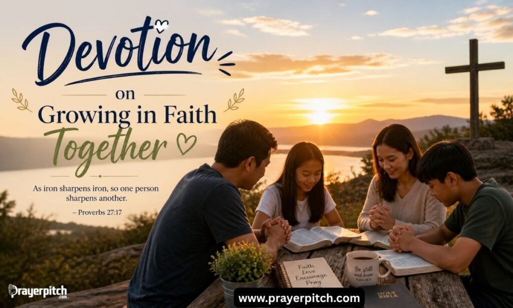 Devotion on Growing in Faith Together