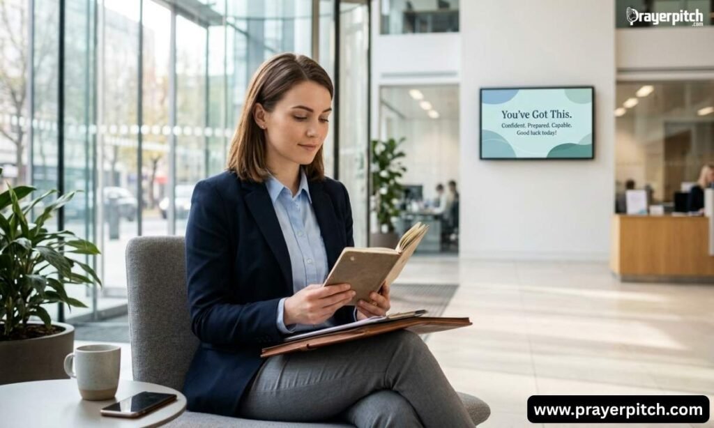 Encouragement for Before a Job Interview