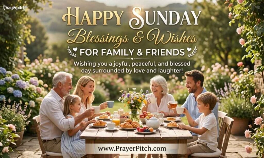 Happy Sunday Blessings and Wishes for Family & Friends