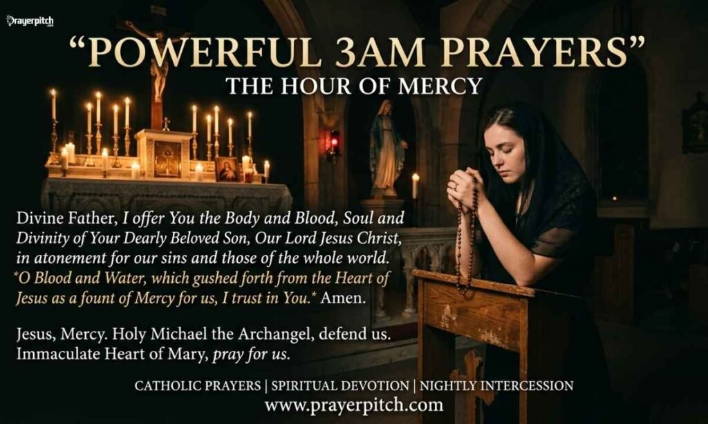 Powerful 3am Prayers Catholic
