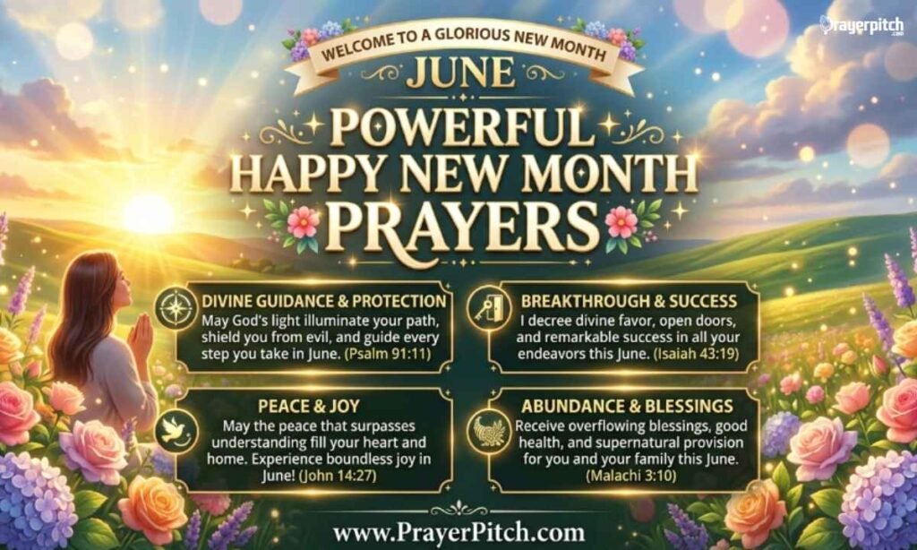 Powerful Happy New Month Prayers for June