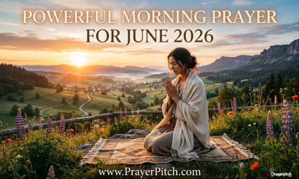 Powerful Morning Prayer for June 2026