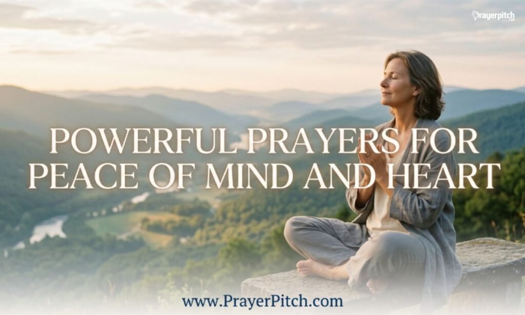 Powerful Prayers for Peace of Mind and Heart