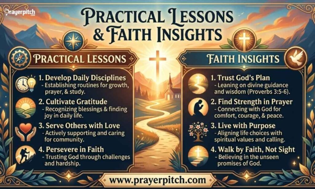 Practical Lessons & Faith Insights