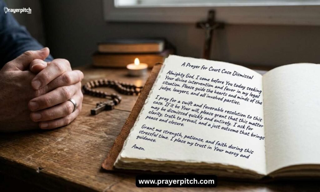 Prayer for Court Case to Be Dismissed Quickly