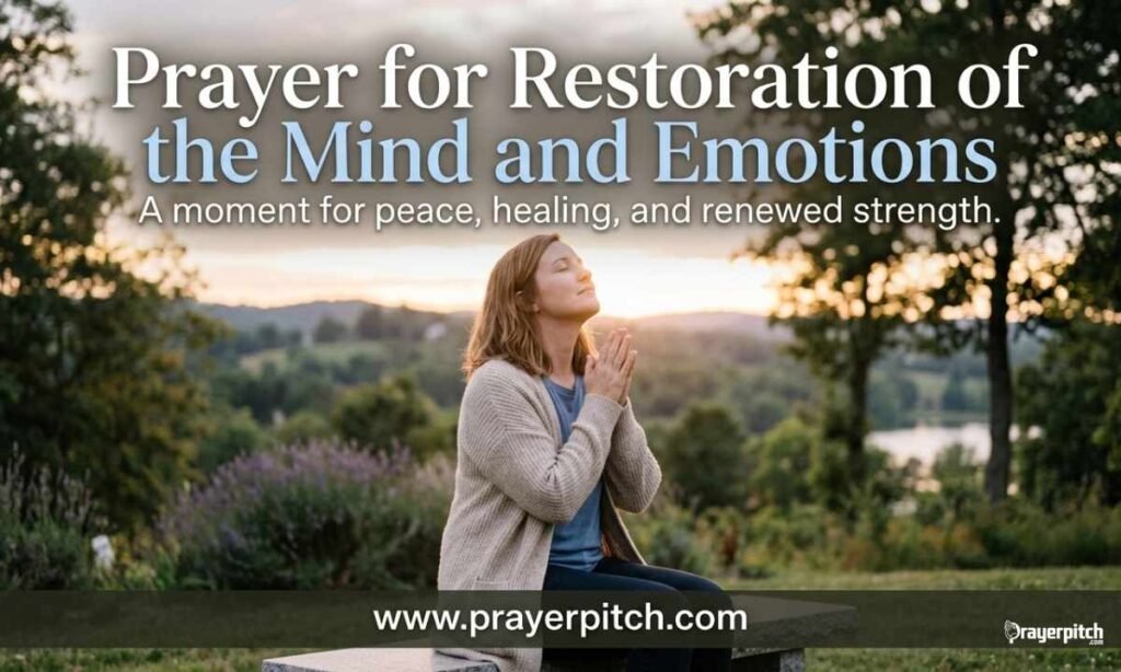 Prayer for Restoration of the Mind and Emotions