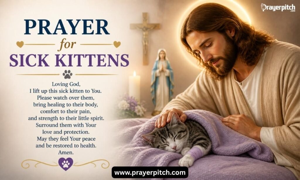 Prayer for Sick Kittens