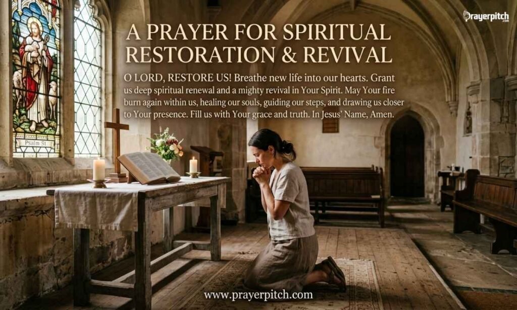 Prayer for Spiritual Restoration and Revival