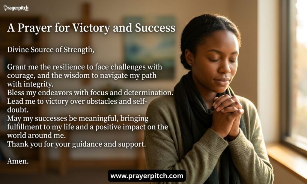 Prayer for Victory and Success