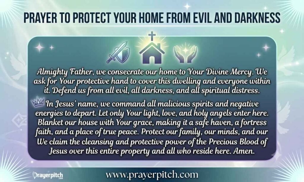 Prayer to Protect Your Home from Evil and Darkness