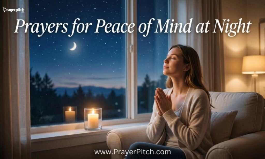 Prayers for Peace of Mind at Night