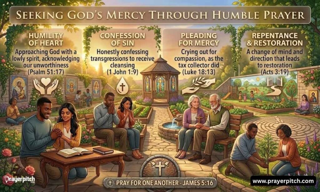 Seeking God's Mercy Through Humble Prayer