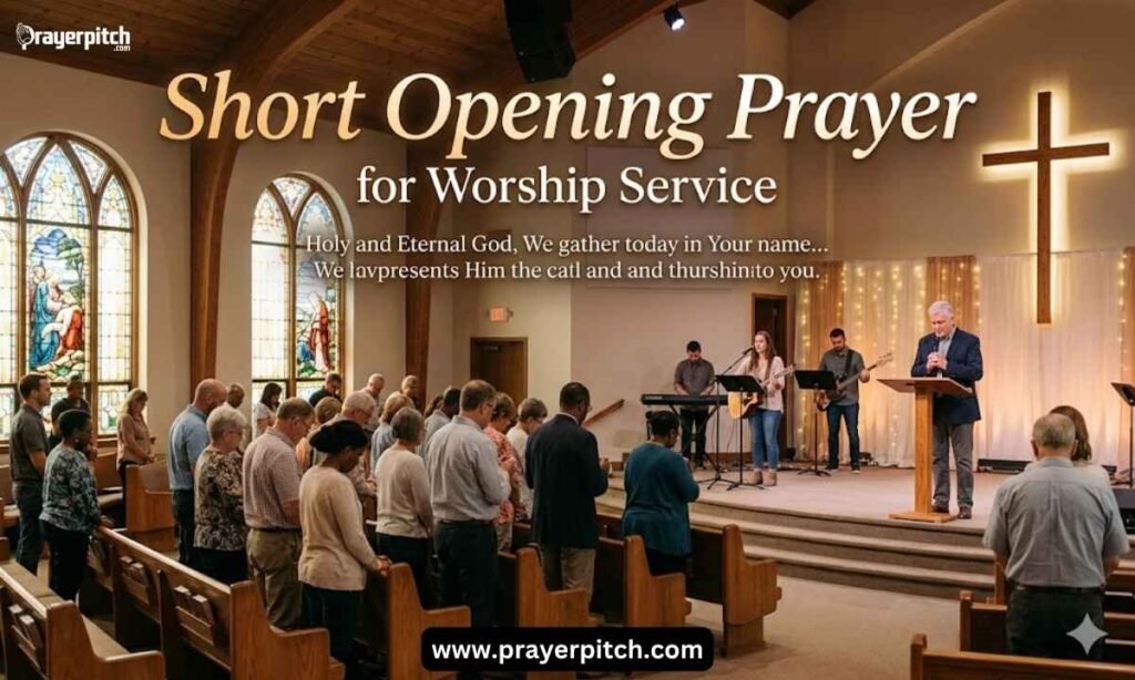 Short Opening Prayer for Worship Service