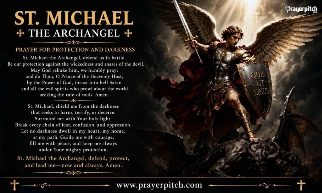 St. Michael the Archangel Prayer for Protection