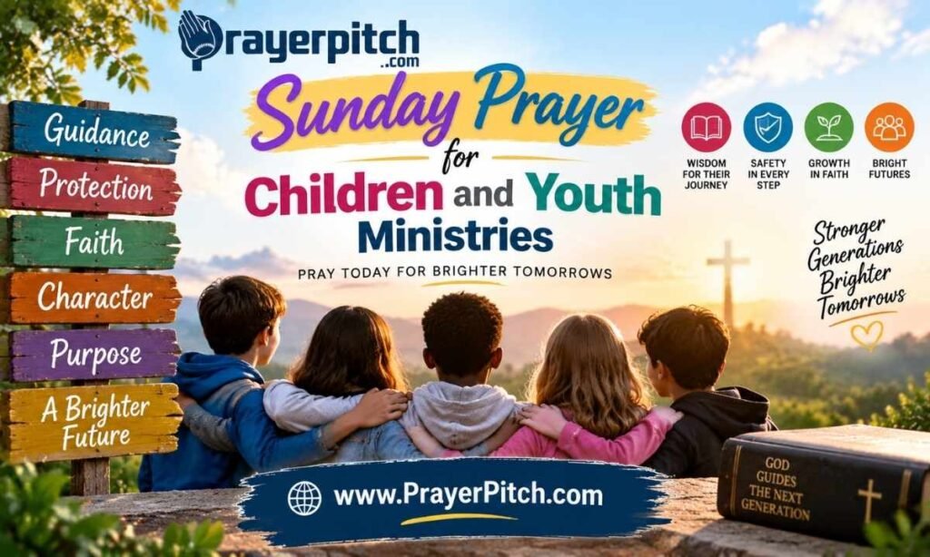 Sunday Prayer for Children and Youth Ministries