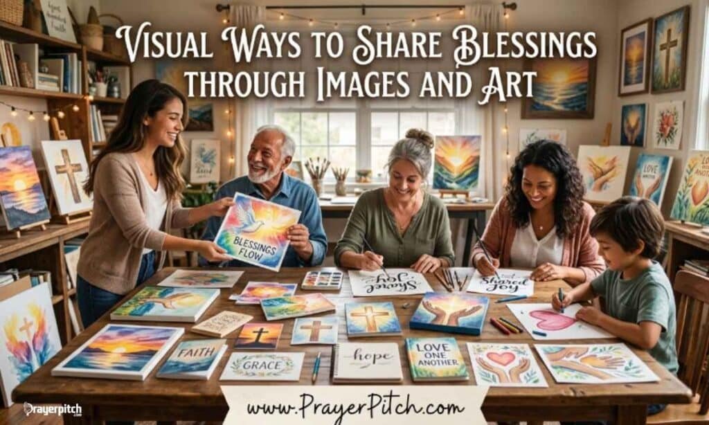 Visual Ways to Share Blessings Through Images and Art