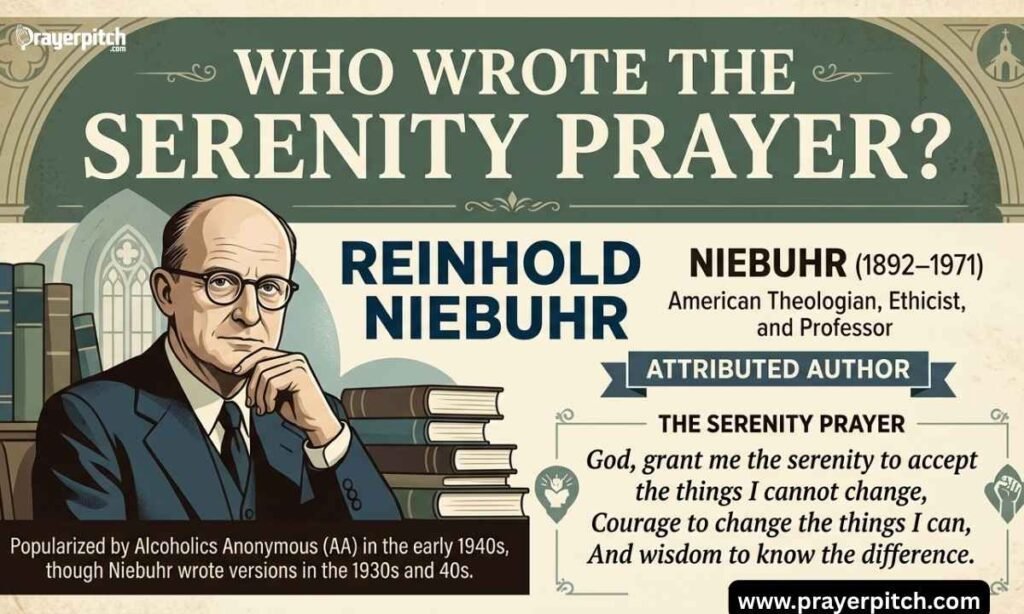 Who Wrote the Serenity Prayer? (Reinhold Niebuhr)