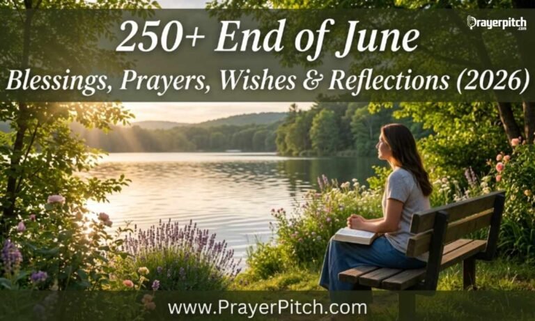 250+ End of June Blessings, Prayers, Wishes & Reflections (2026)