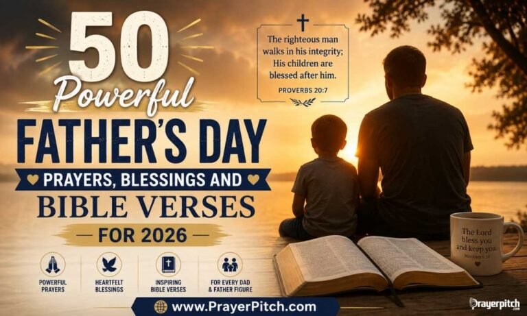 50 Powerful Father’s Day Prayers, Blessings and Bible Verses for 2026