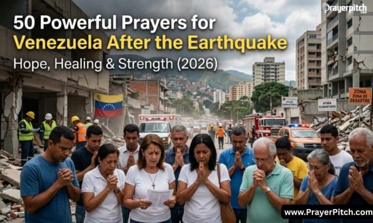 50 Powerful Prayers for Venezuela After the Earthquake Hope, Healing & Strength (2026)