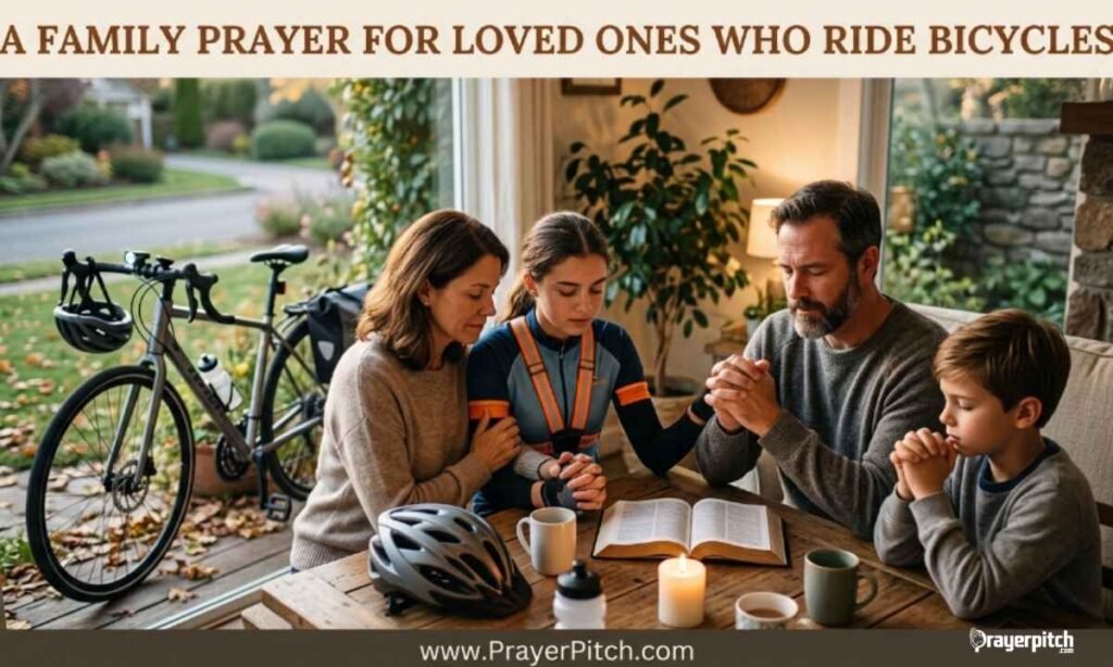 A Family Prayer for Loved Ones Who Ride Bicycles