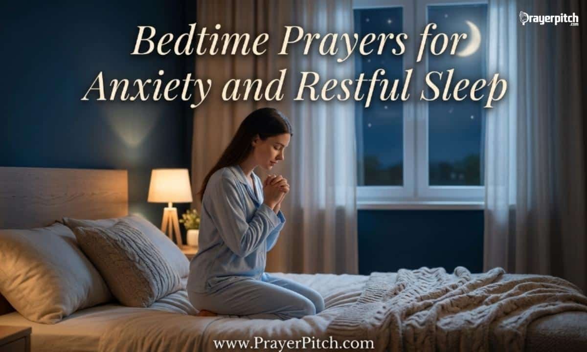 Bedtime Prayers for Anxiety and Restful Sleep
