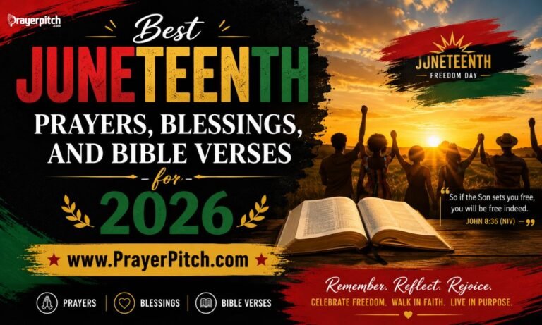 Best Juneteenth Prayers, Blessings, and Bible Verses for 2026