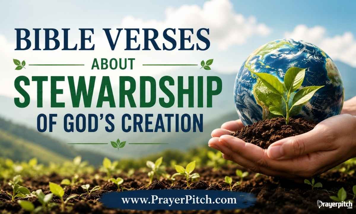 Bible Verses About Stewardship of God's Creation