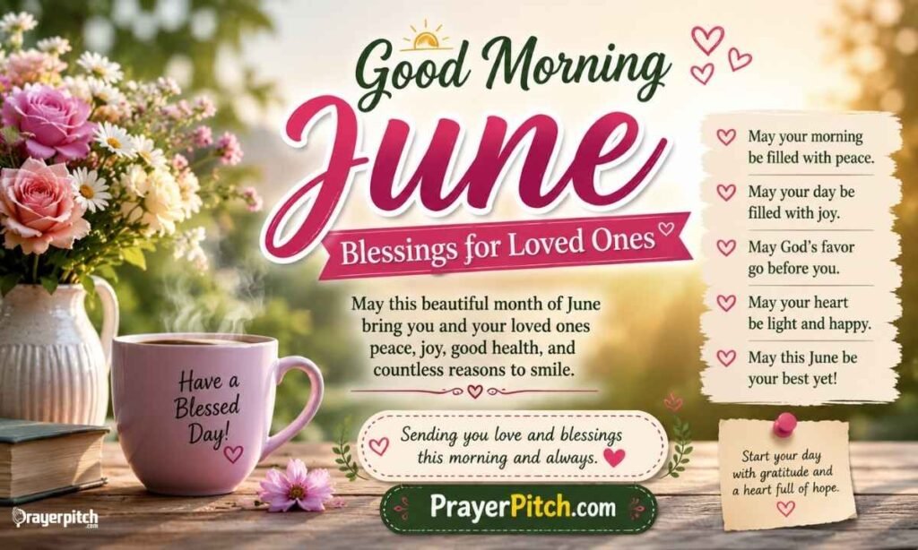 Good Morning June Blessings for Loved Ones