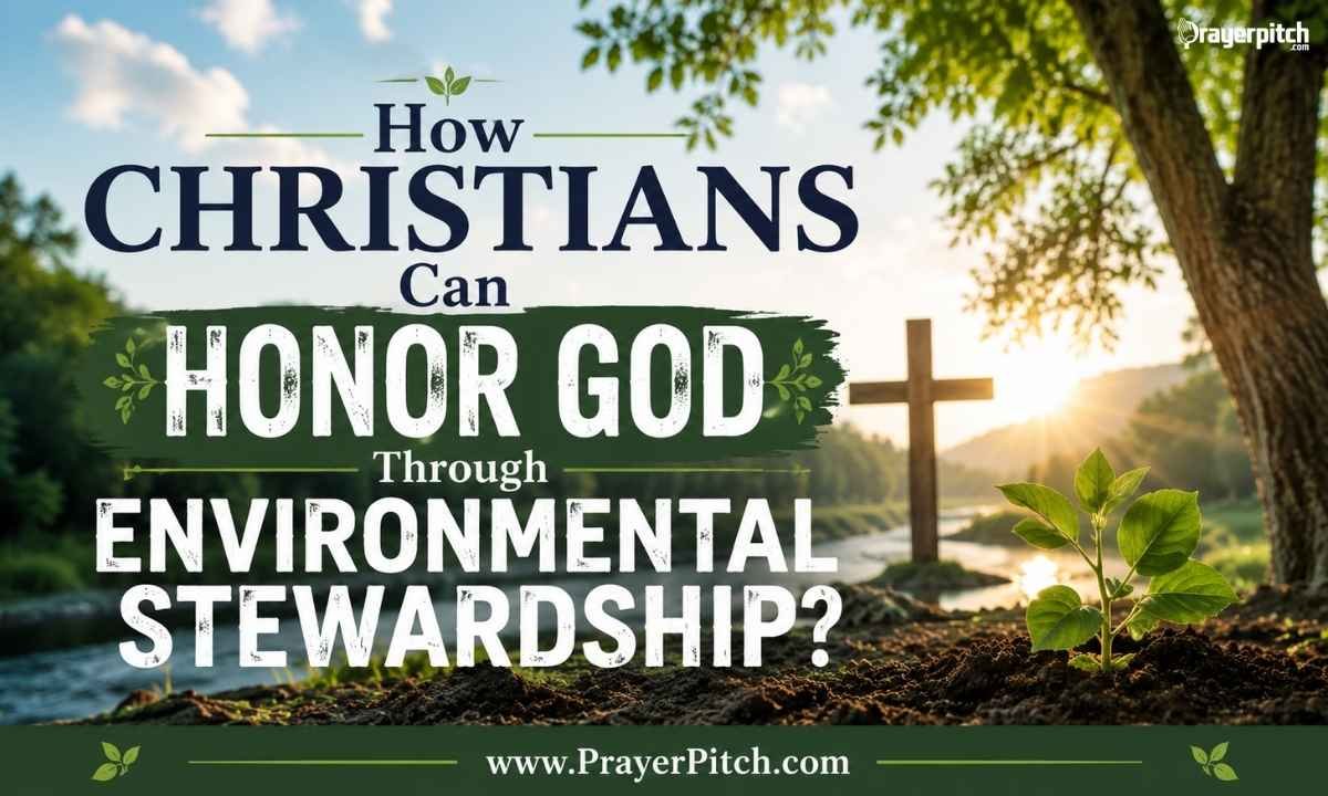 How Christians Can Honor God Through Environmental Stewardship