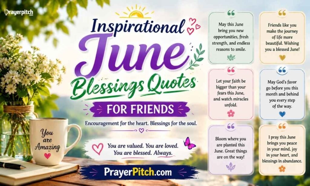 Inspirational June Blessings Quotes for Friends