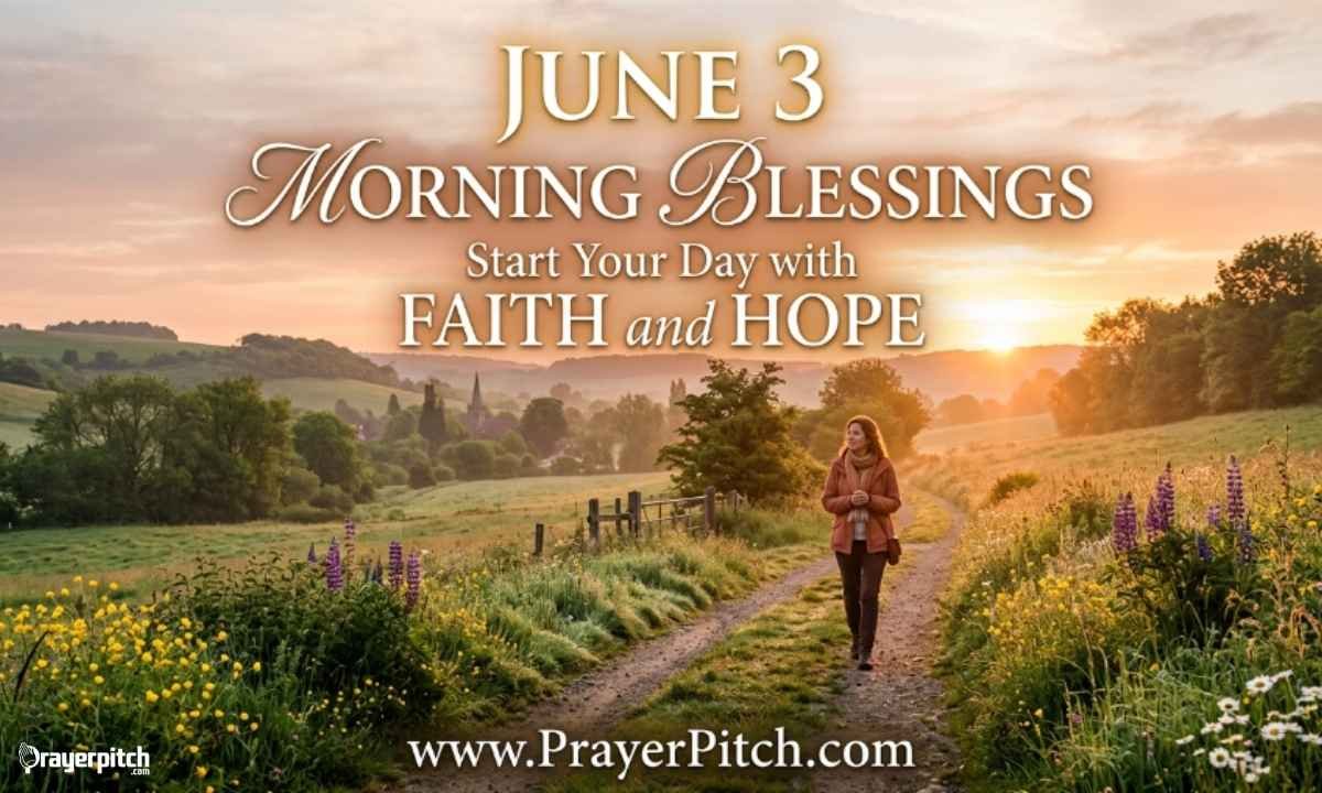 June 3 Morning Blessings to Start Your Day with Faith and Hope